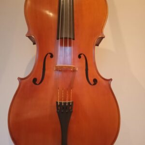 4/4 Size Cello with Bow, Larsen Strings and Hiscox Case