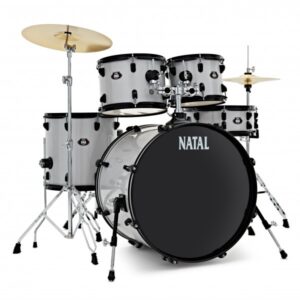 Natal DNA 22'' 5pc Drum Kit, White