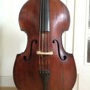 Half-size / 5/8 - Bohemian double bass c.1930, unknown workshop (Rubner style)